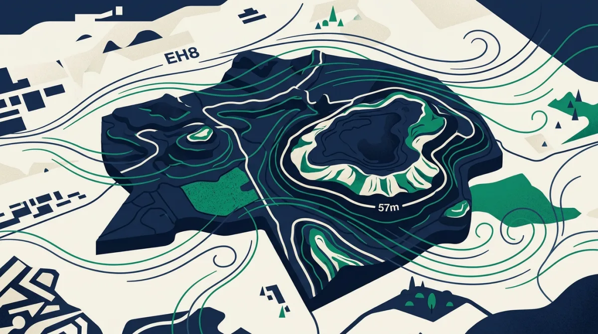 How Edinburgh’s EH8 district sits beneath the glasshouse storm threat