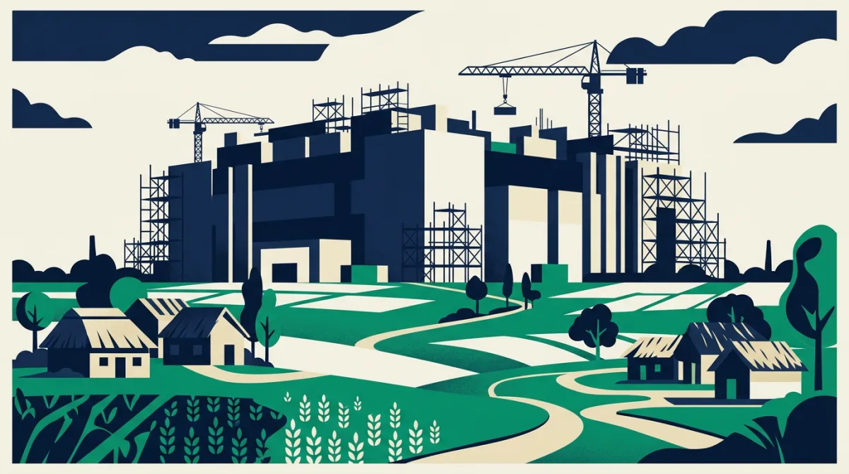 How many Rogates does a data centre eat? The land behind the AI boom