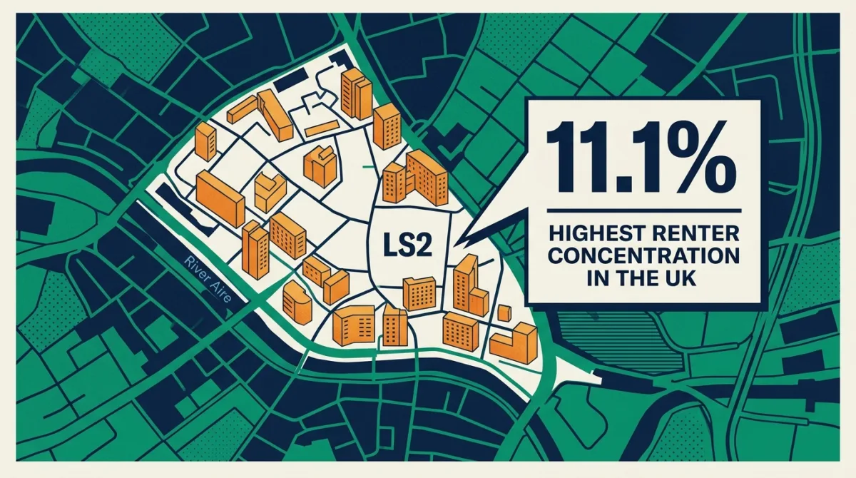Landlords turn to lending as Leeds LS2 tops renter charts