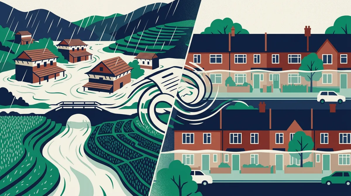 Nepal’s flood crisis: what it means for mortgage lenders and low-lying UK postcodes