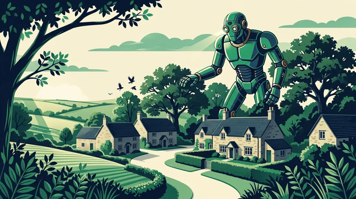 Not just a village in Wiltshire: where a 60ft robot would really cause a stir