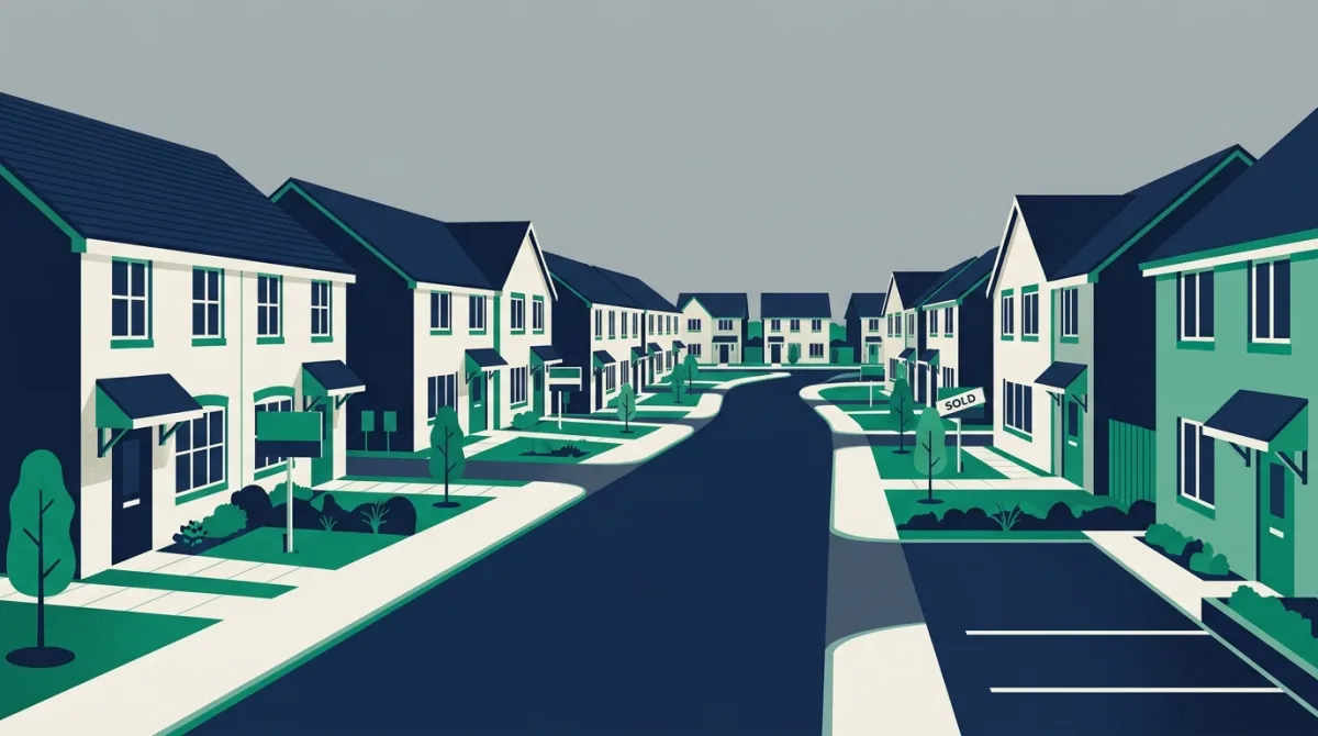 Slow new-build sales amid record housing crowding in E12