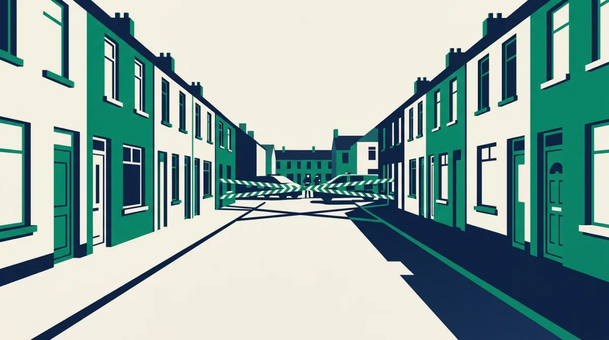 Tragedy in Dungannon: a community shaken, and what postcode density tells us about neighbourhood ties